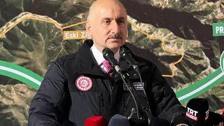 Zigana Tüneli'nde ışık göründü ve tarih verildi! Avrupa'nın en uzunu olacak