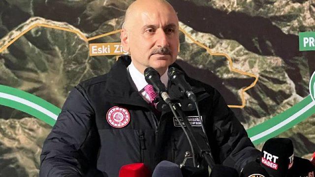 Zigana Tüneli'nde ışık göründü ve tarih verildi! Avrupa'nın en uzunu olacak