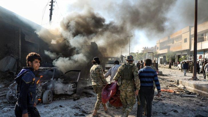 Suriye’nin Kuzeybatısında Bombalı Saldırı