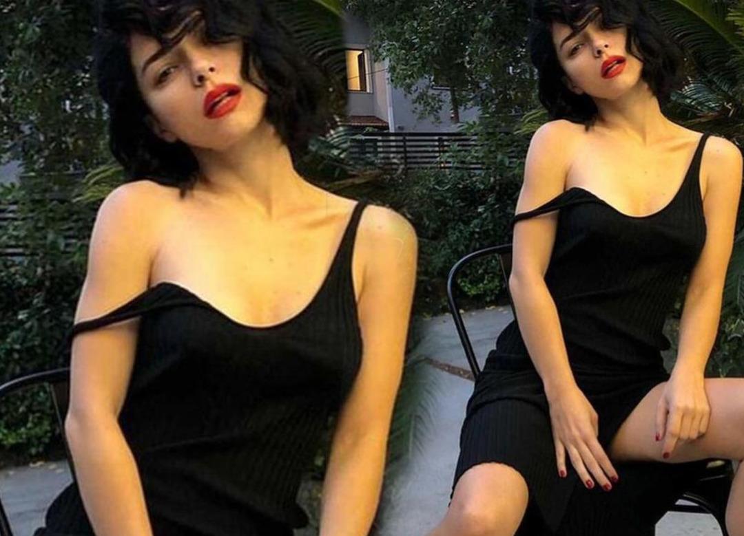 Merve Boluğur kal&ccedil;asını b&uuml;y&uuml;tmek isteyince...  "Ne yapıyorsun kız sen?"