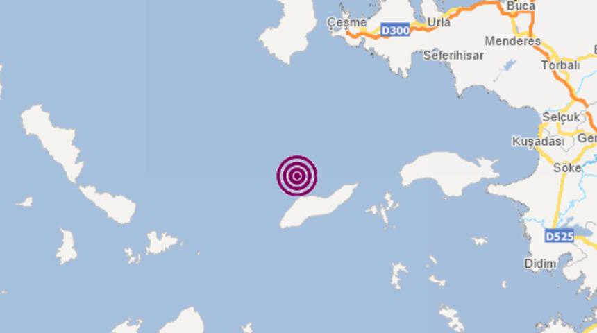 Son dakika: İzmir'de korkutan deprem! Çeşme ve Bodrum'da da hissedildi