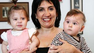 50 yaşında ikiz annesi olmuştu! Füsun Demirel'in çocukları büyüdü