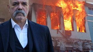 Çukur dizisinin çekildiği binada yangın! Küle döndü... 