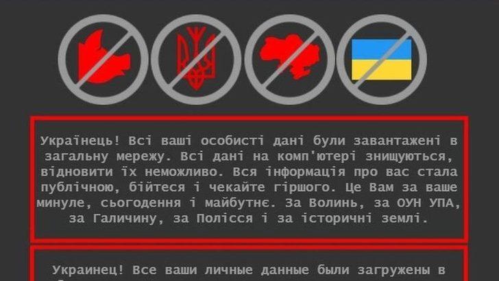 Ukrayna'da hükümetin ve elçiliklerin internet sitelerini hedef alan siber saldırı düzenlendi