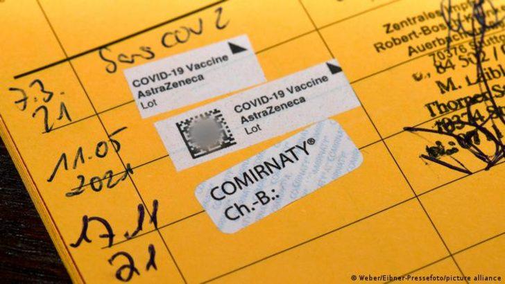 Almanya'da aşı belgelerinde sahtecilik arttı