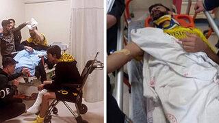 Diyarbakır'da saha savaş alanına döndü! Birbirine öldüresiye saldıran futbolcular hastaneye kaldırıldı