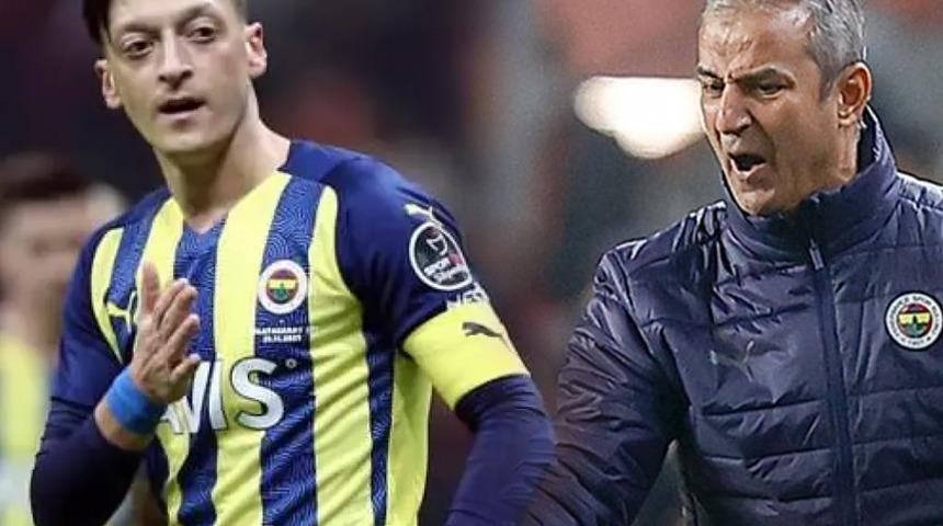 Mesut Özil'den İsmail Kartal'a tepki! Oyundan çıkarken...