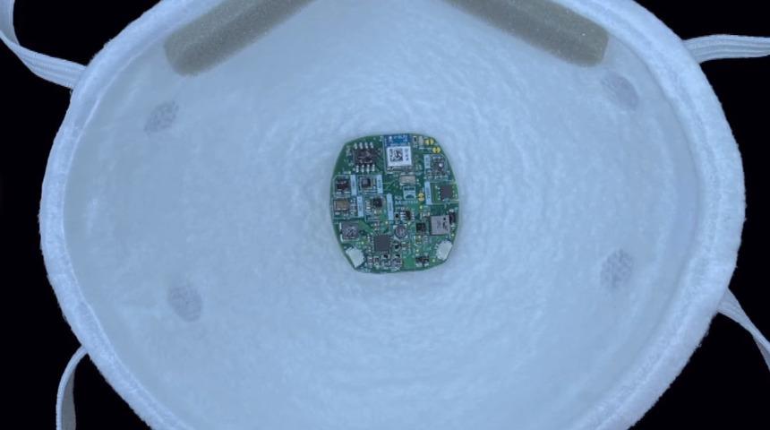 Bu da oldu: Her tür maskenin içine yapıştırılıp çalışmaya başlıyor! Adını FaceBit koydular