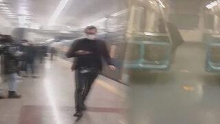 İstanbul'da panik anları! Tramvaylarda yangın çıktı