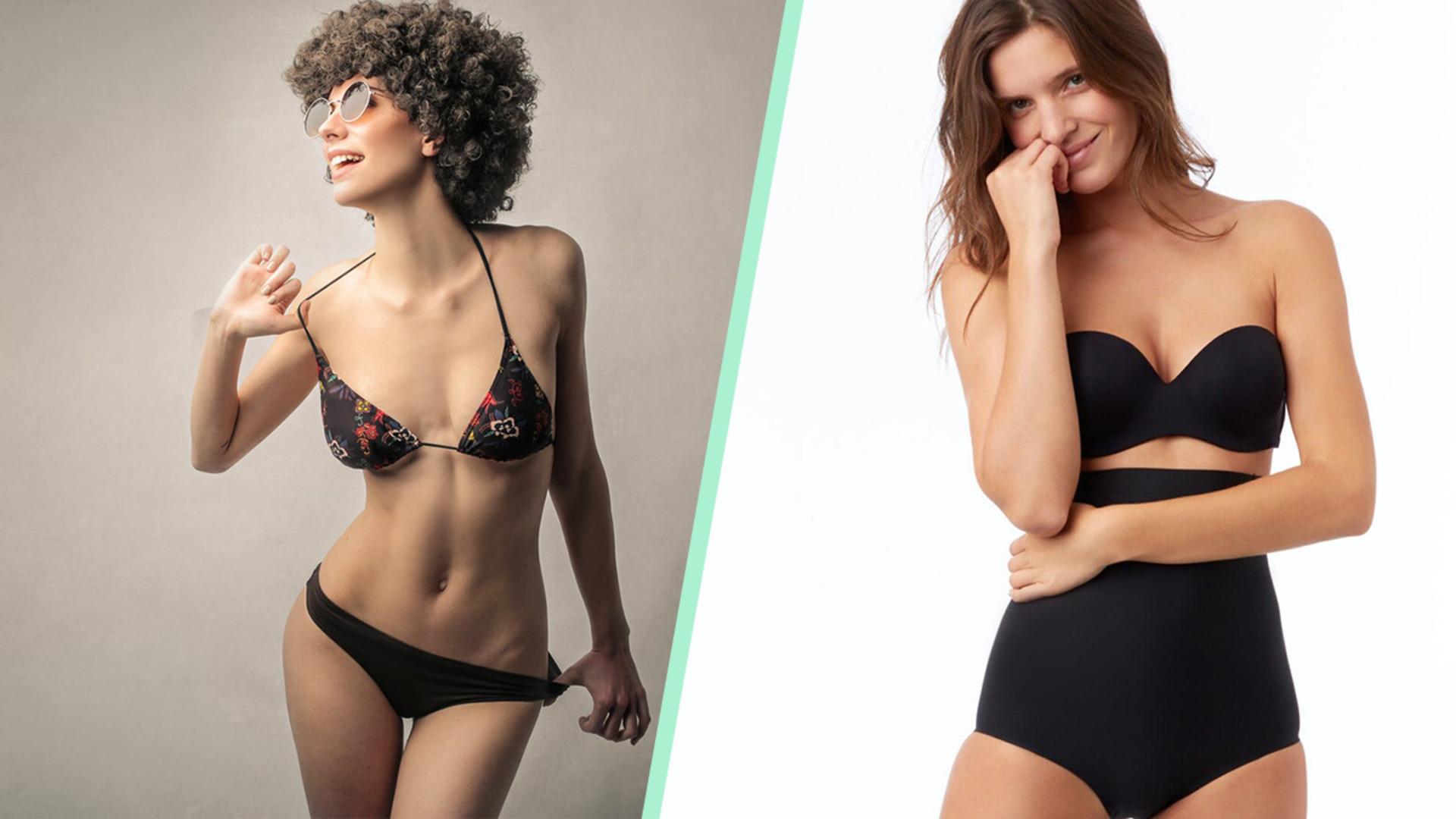 Özellikle gece kombinlerinde çok işinize yarayacak, kıyafetlerin altından iz yapmayan çamaşır ve korse modelleri