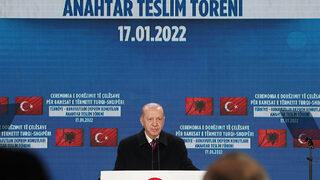 SON DAKİKA | Arnavutluk'ta teslim töreni! Cumhurbaşkanı Erdoğan, en büyük ispatı diyerek anlattı