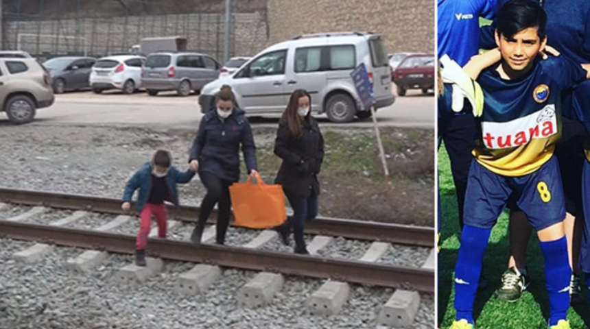 Amasya'da futbolcu Eren'in ayağı kesilmişti! Ölüm yolculuğu o raylarda hala devam ediyor