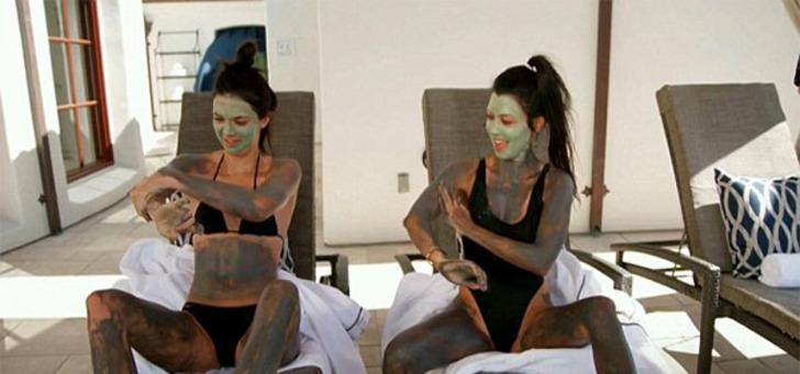 Kourtney Kardashian ve Kendall Jenner güzellik sarhoşu oldu G1