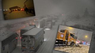 Son dakika: Gaziantep'te kar esareti! TAG Otoyolu kapandı! Vali Gül'den flaş açıklama: İşte kurtarılan kişi sayısı