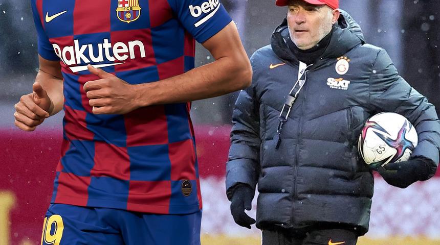 Son dakika: Galatasaray'da Domenec Torrent ilk kartını oynadı! Barcelona'dan golcü getiriyor
