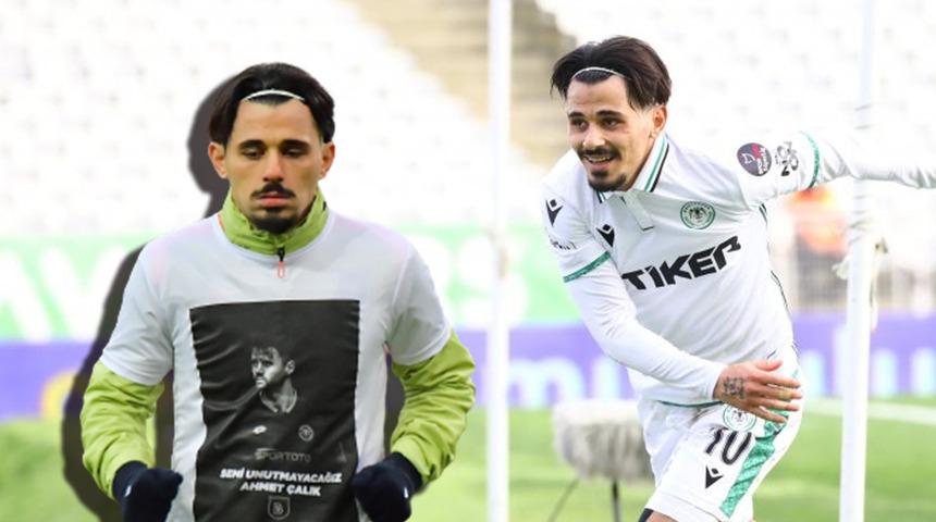 Başakşehir maçının 6. dakikasında Serdar Gürler gözyaşlarını tutamadı! Ahmet Çalık için...