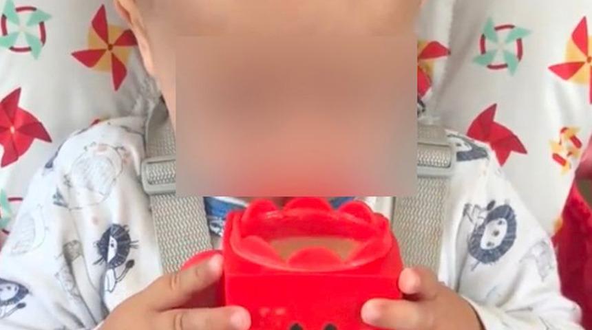 Bu görüntüler TikTok’ta infial yarattı! Anne, bebeğine öyle bir şey verdi ki...