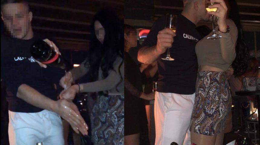 Hırsızları sosyal medya paylaşımları ele verdi! Genç kızlarla eğlenip, içkiyle el yıkadılar