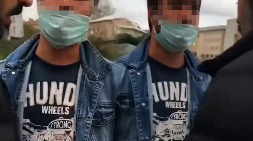 Köpeklere taşla saldırdı! Savunması 'pes' dedirtti: Hayvana attım, sana değil