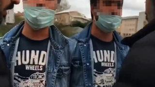 Köpeklere taşla saldırdı! Savunması 'pes' dedirtti: Hayvana attım, sana değil