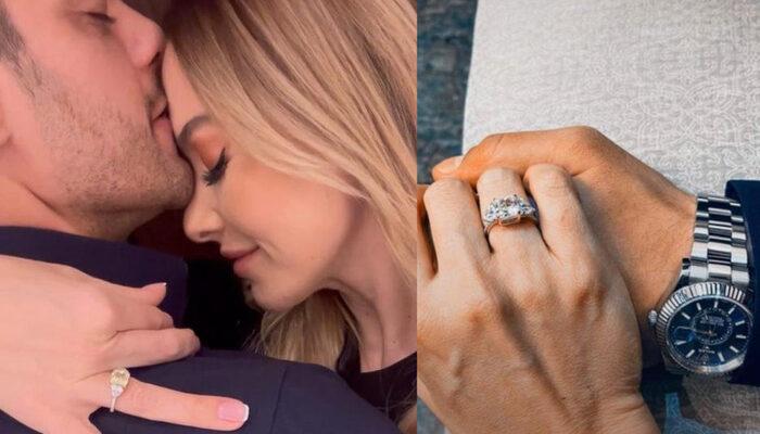 Mehmet Dinçerler sevgilisi Hadise'ye evlenme teklifi etti! Yüzüğü servet değerinde