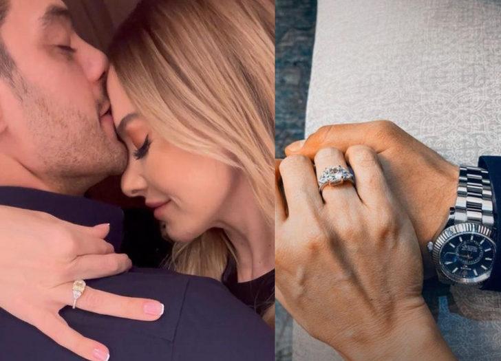 Mehmet Dinçerler sevgilisi Hadise'ye evlenme teklifi etti! Yüzüğü servet değerinde 