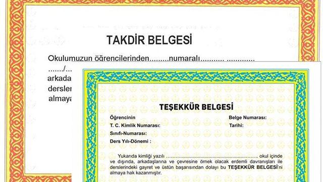 Takdir ve teşekkür belgesi kaç puanla alınır? 2022 Takdir teşekkür belgesi hesaplama! (4,5,6,7,8,9,10,11 ve 12.sınıflar için)