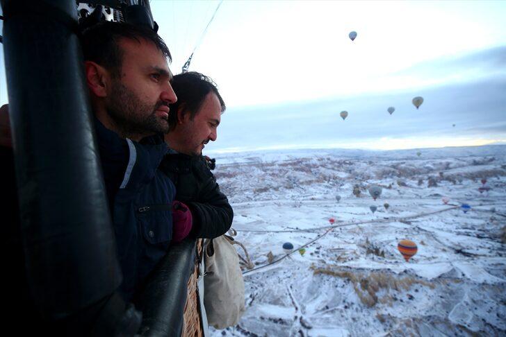 GRAFİKLİ - Kapadokya'da 2021'de 388 bin turist gökyüzünde balonla süzüldü G5