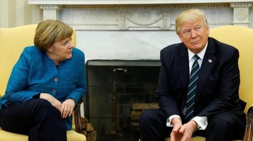Trump-Merkel gerilimi: İşte tek c&uuml;mlelik a&ccedil;ıklama