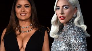 Lady Gaga’dan şaşırtan açıklama: Salma Hayek’le yakınlaştığımız sahne filmden kesildi