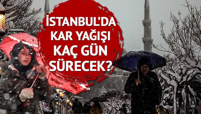 Son dakika: İstanbul kar yağışında son durum! 5 gün boyunca etkili olacak, bu gece ve yarına dikkat! Meteorolojiden son hava durumu tahminleri