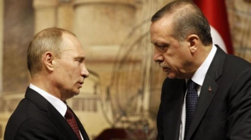 Cumhurbaşkanı Erdoğan ile Putin arasında kritik görüşme