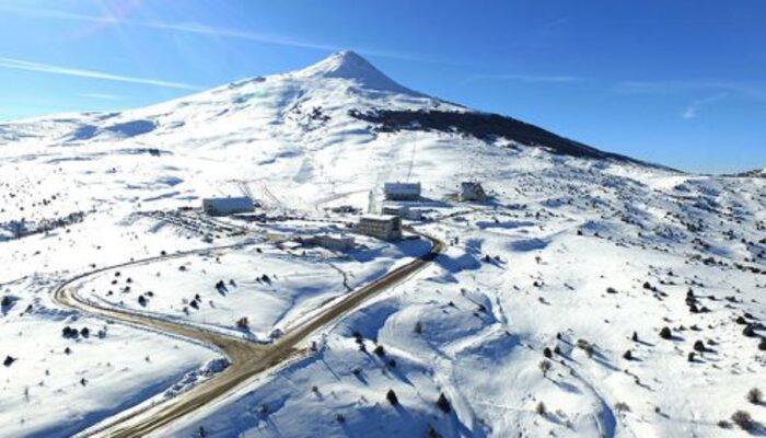 Sivas’ın Yıldız Dağı’nda yarıyıl tatili yoğunluğu! Turistler kış turizmine ilgi gösterdi