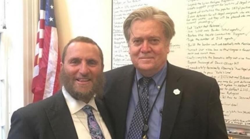 Beyaz Saray'ı ziyaret eden hahamdan skandal fotoğraf paylaşımı