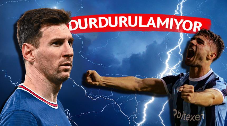 Son dakika: Galatasaray gönderdiğine pişman oldu! Yunus Akgün, Messi'yi bile solladı...