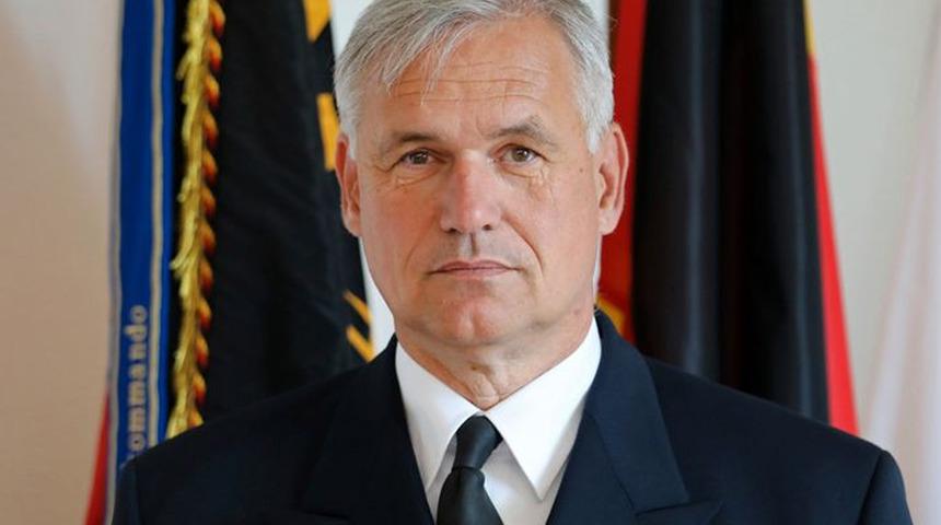 Alman Deniz Kuvvetleri Komutanı'nın Rusya’ya ilişkin sözleri tepkilere yol açtı