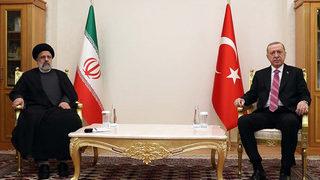 Cumhurbaşkanı Erdoğan, İran Cumhurbaşkanı Reisi ile görüştü