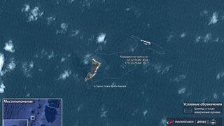 Tüm dünyayı alarma geçirmişti! Adanın büyük kısmı haritadan silindi