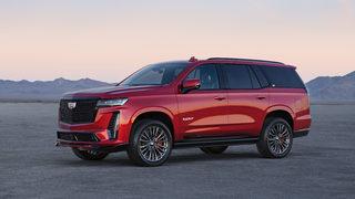 Beklenen oldu: 2023 Cadillac Escalade-V'nin ilk resmi görüntüleri yayınlandı! İşte 2023 Cadillac Escalade-V