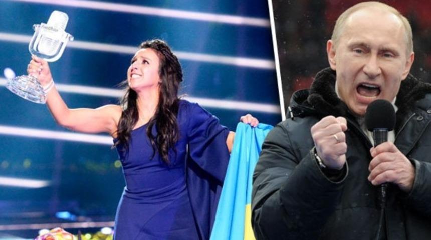 Rusya Ukrayna savaşı Eurovision'a sı&ccedil;radı