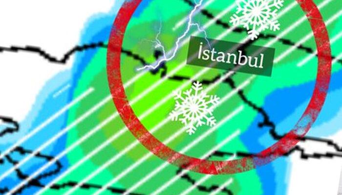 Son dakika kar yağışı uyarısı! Radar görüntüsü yayınlandı, İstanbullular pazartesi gününe dikkat