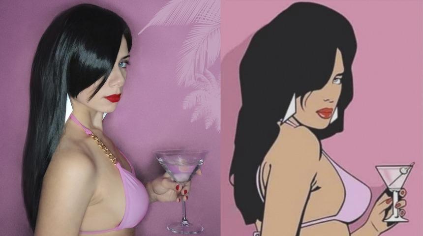 GTA: Vice City'nin gizemli yüzüydü! Cosplay'i büyük ilgi gördü: "Bu tam olarak ona benziyor!"