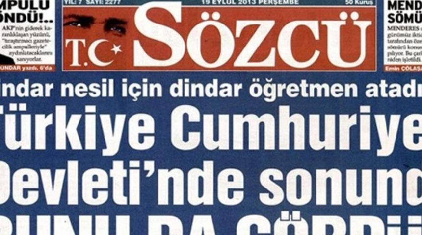 Son dakika! Sözcü'ye FETÖ operasyonu düzenlendi