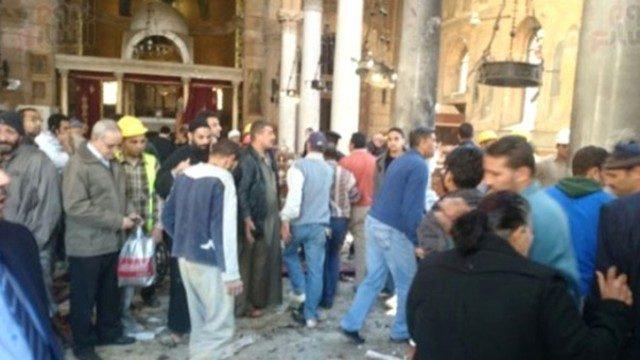 Mısır'da Kıpti kilisesinde patlama meydana geldi