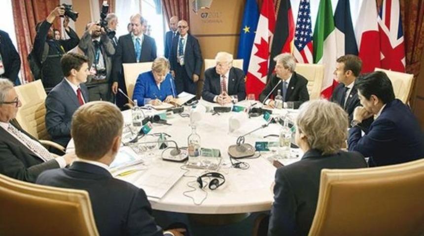 G-7 zirvesinden ortak bildiri: Ter&ouml;rle m&uuml;cadele artacak