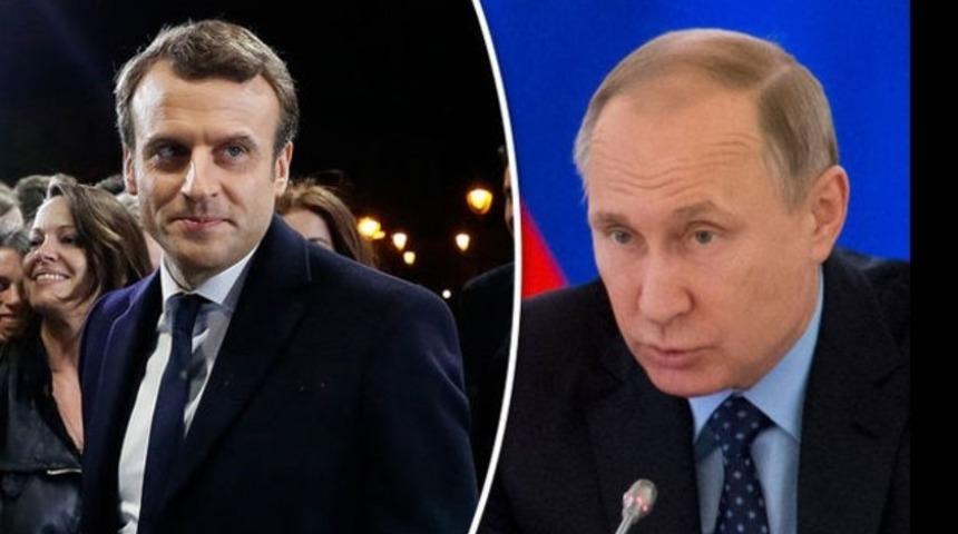 Fransa Cumhurbaşkanı Macron, Putin ile ilk g&ouml;r&uuml;şmesinde sert s&ouml;ylem kullanacak