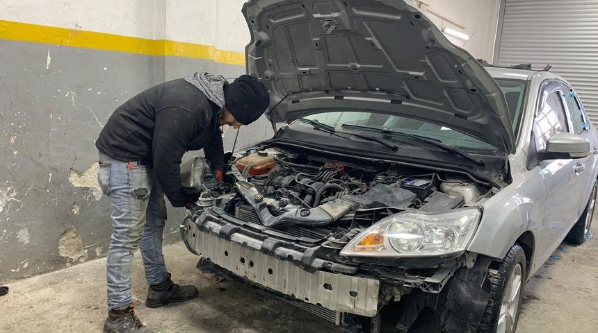 Trafik kazaları arttı, kaportacılarda yoğunluk oluştu