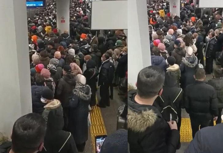 İstanbul'da toplu ulaşım çilesi! Yoğun kar yağışı sonrası metro seferleri uzatıldı