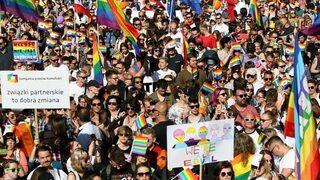 Polonya'da LGBT hakları yürüyüşü