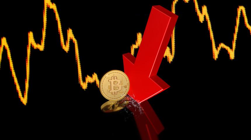 Bitcoin ve kripto paralar tepetaklak! Yüzde 8 kayıp...